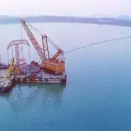 魯能江蘇東臺200兆瓦海上風(fēng)電海纜敷設完成